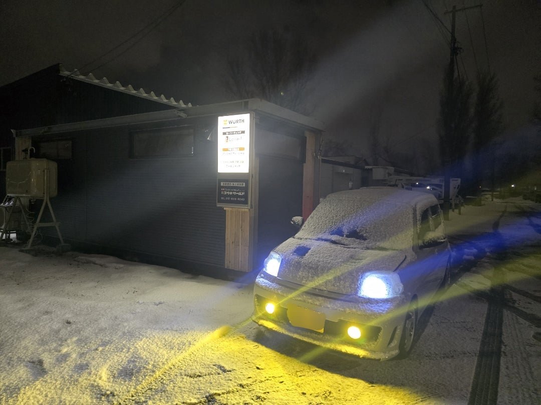 夜は [idaカーコーティング担当まさるのブログ]