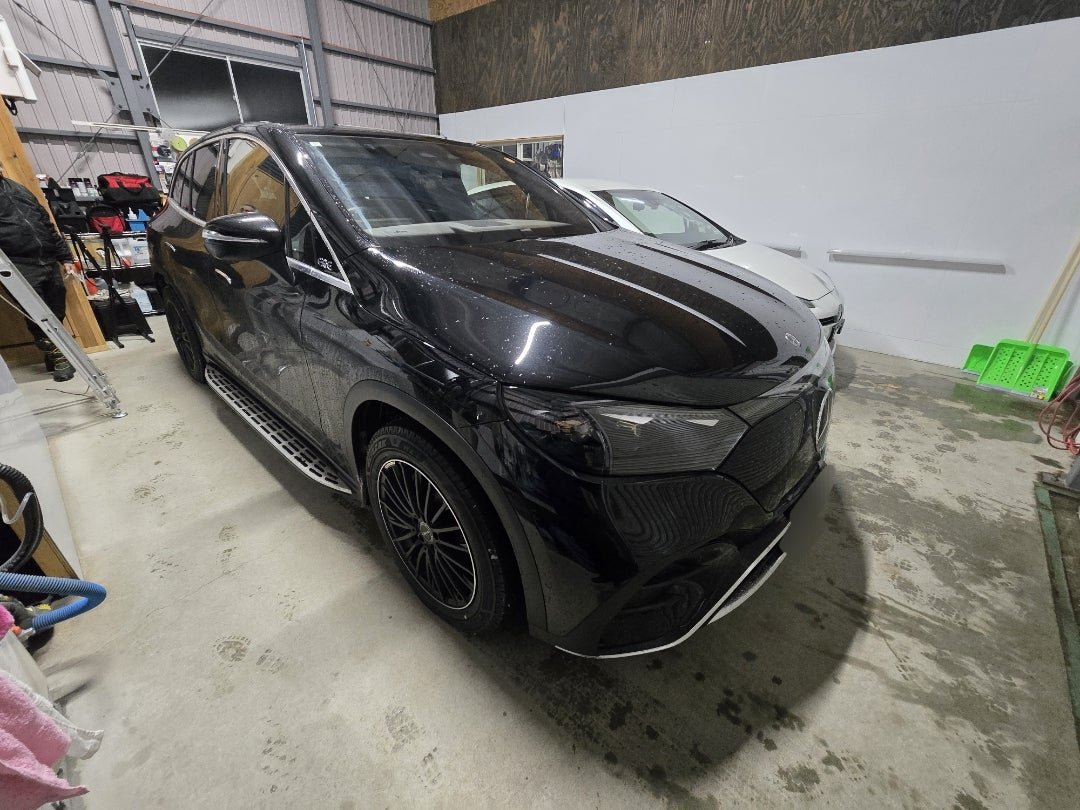 EQE350を引取に [idaカーコーティング担当まさるのブログ]