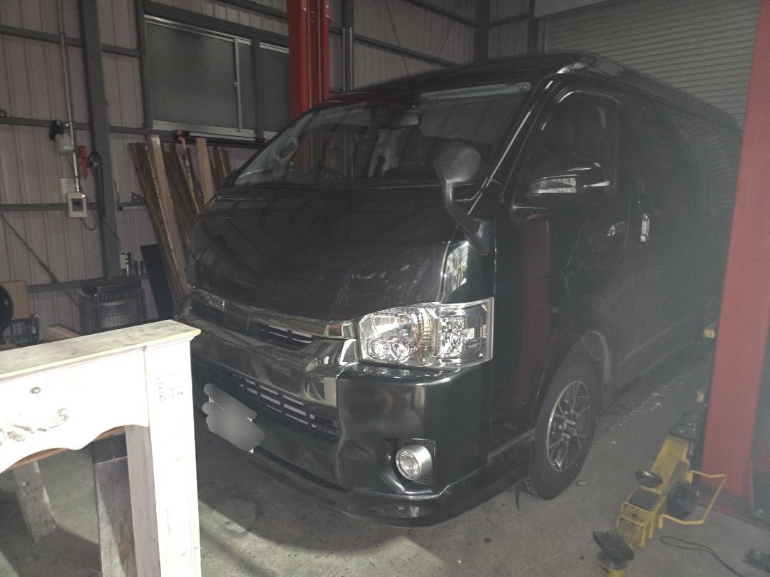 アンダーコーティング準備 [idaカーコーティング担当まさるのブログ]