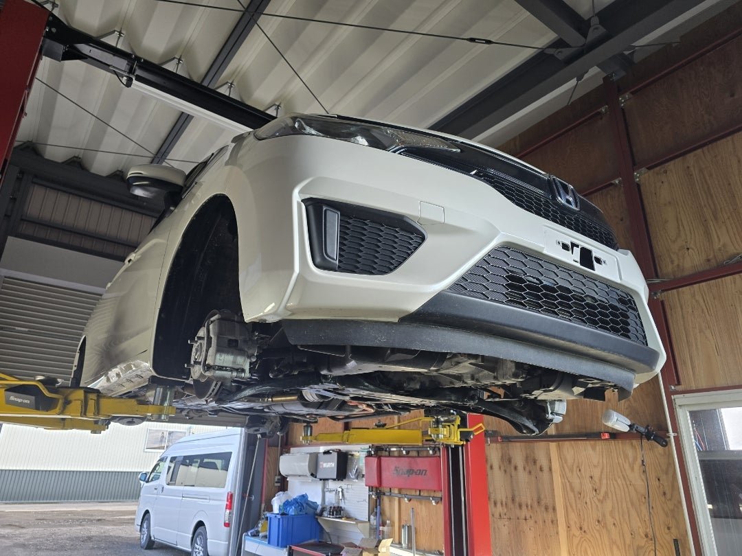 フィット下廻り防錆 [idaカーコーティング担当まさるのブログ]