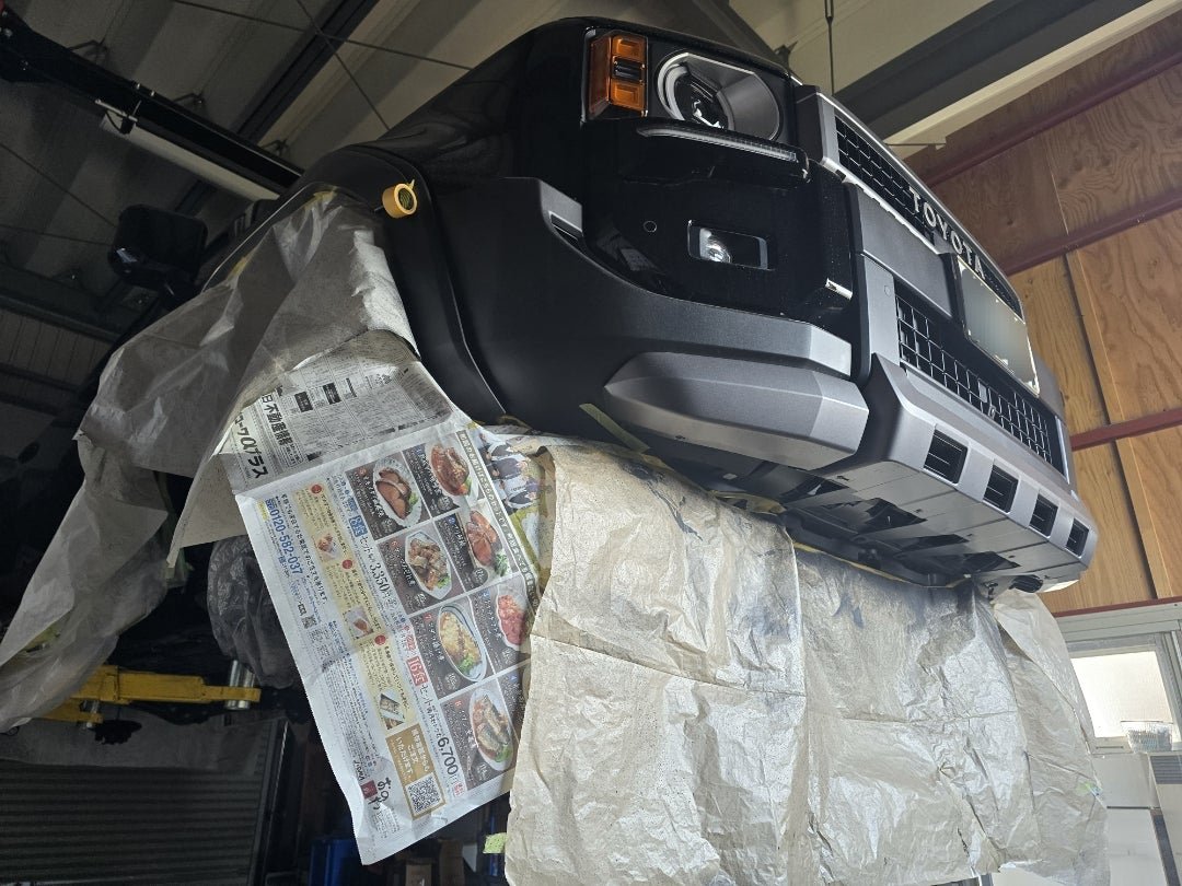 ランクル250下廻り防錆（養生編） [idaカーコーティング担当まさるのブログ]