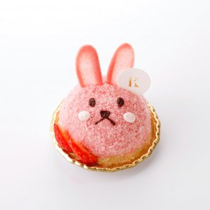 「イースターベリーラビット」4/17はイースターです！！かわいいウサギのケーキでお祝いしませんか。イチゴとフランボワーズを使... [洋菓子きのとや【Twitter】]