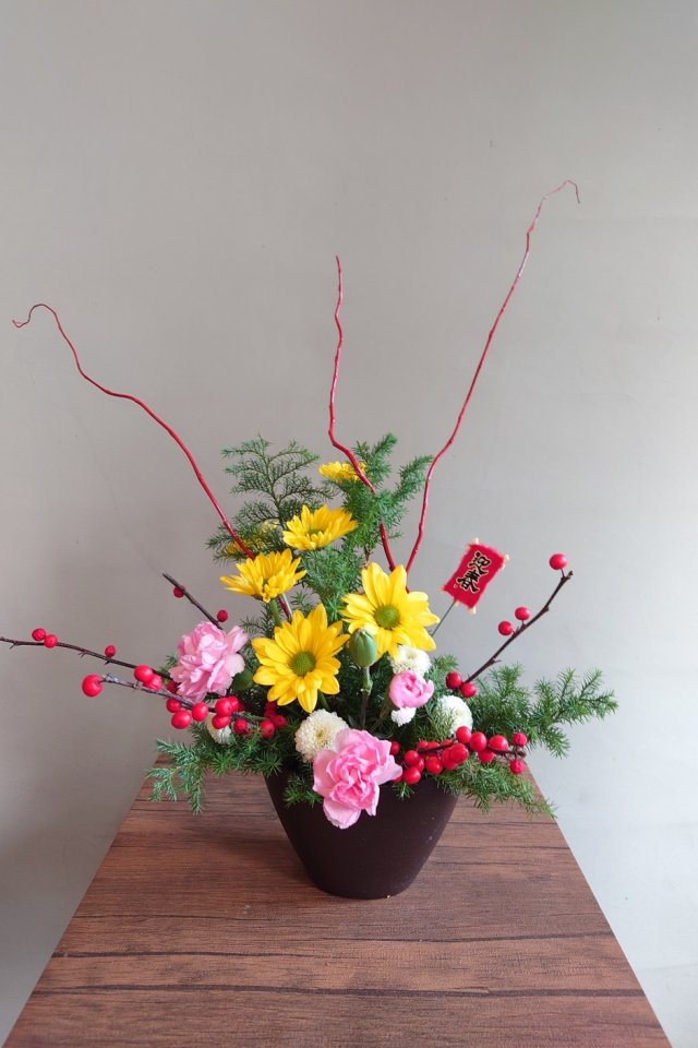 ワークショップ「お正月アレンジ」