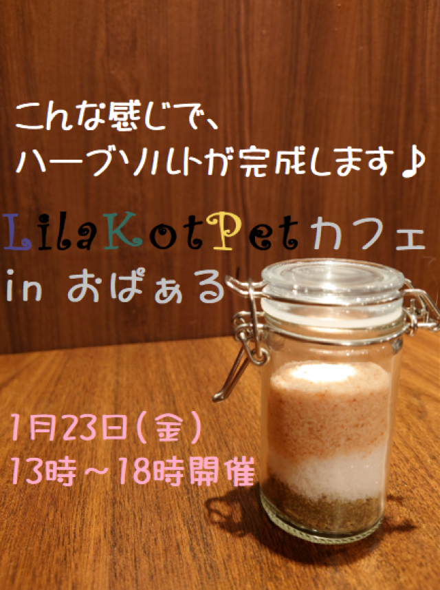 LilaKotPet(りらこっぺ)カフェ in おぱぁる