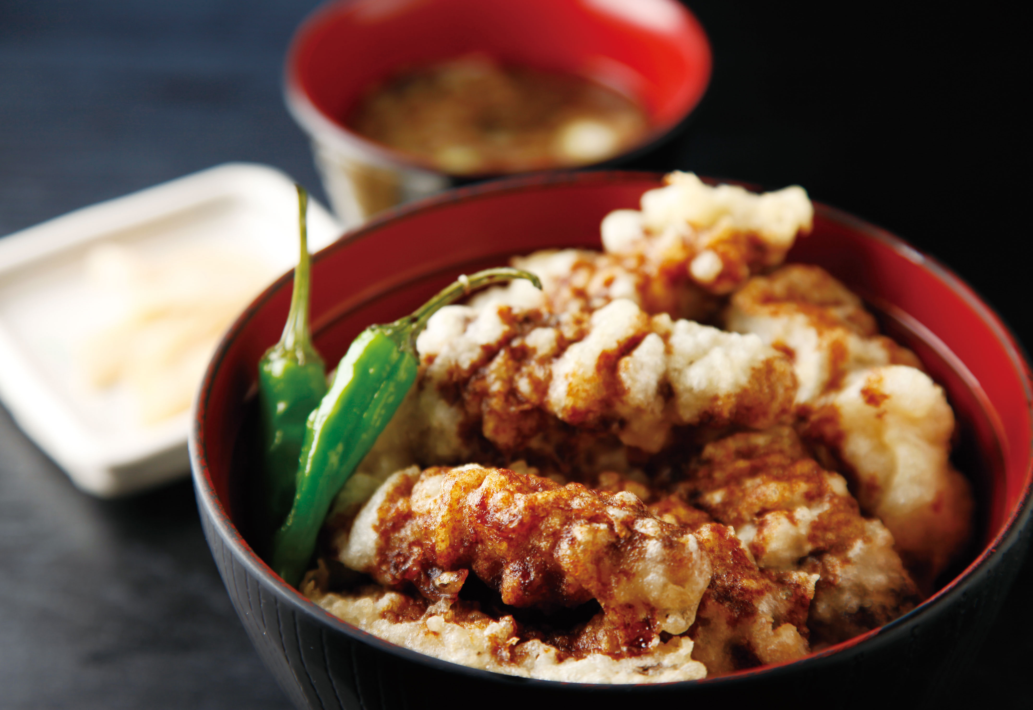 シャコ天丼